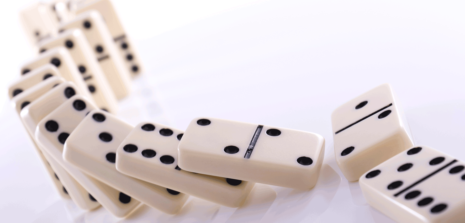 Image dominoes falling