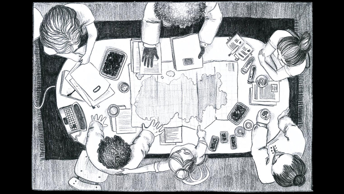 Credits: Alice Toietta, illustrator for the Sensing for Justice project.