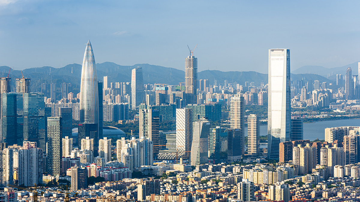 Shenzhen Bay in China, image from Adobe PhotoStock